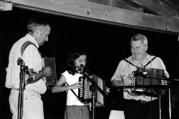 Iconographie - Accordéonistes à la Fête de la Maison de la Vie Rurale