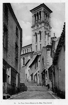 Iconographie - La tour Notre-Dame et la rue Tire-Jarret