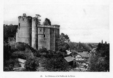 Iconographie - Le château et la vallée de la Sèvre