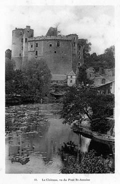 Iconographie - Le château, vu du pont Saint-Antoine