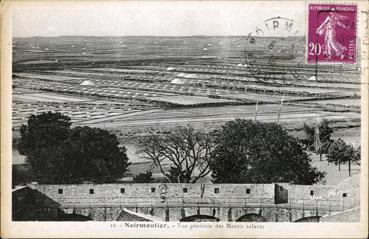 Iconographie - Vue générale des marais salants