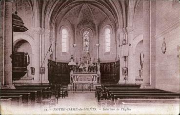 Iconographie - Intérieur de l'église