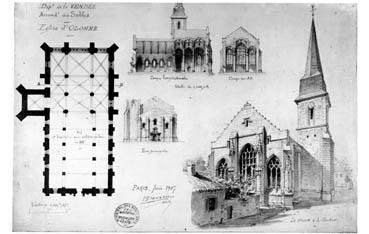 Iconographie - Eglise d'Olonne