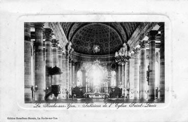 Iconographie - Intérieur de l'église Saint-Louis