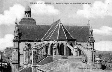 Iconographie - L'abside de l'église de Notre-Dame de Bon-Port