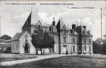 iconographie - Le château de la Vergne