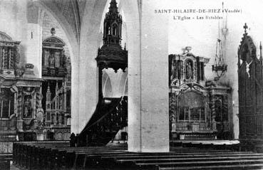 Iconographie - L'église - Les rétables