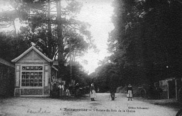 Iconographie - L'entrée du Bois de la Chaize