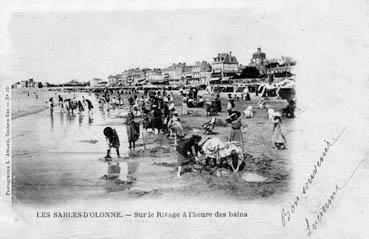 Iconographie - Sur le rivage à l'heure des bains