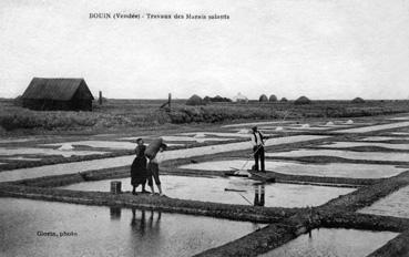 Iconographie - Travaux des marais salants