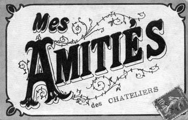 Iconographie - Mes amitiés des châteliers