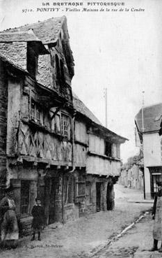 Iconographie - Vieilles maisons de la rue de la Cendre