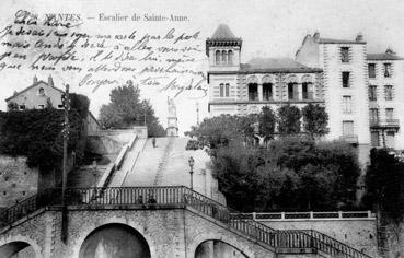 Iconographie - Escalier de Sainte-Anne