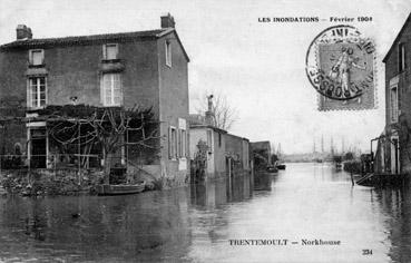 Iconographie - Les inondations - Février 1904