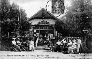 Iconographie - Café des Pins - Boulevard Thiers