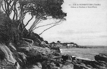 Iconographie - Chênes et rochers à Saint-Pierre