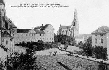 Iconographie - Communauté de la Sagesse et l'église paroissiale