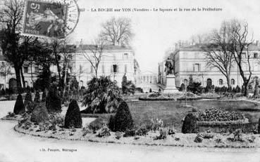 Iconographie - Le square et la rue de la Préfecture