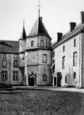 Iconographie - Château de la Pélissonnière - Façade Nord et Est