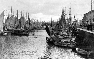 Iconographie - Départ des bateaux de pêche