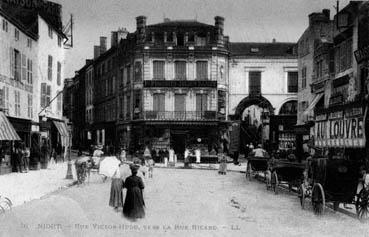 Iconographie - Rue Victor Hugo, vers la rue Picard