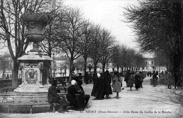 Iconographie - Allée basse du jardin de la Brèche