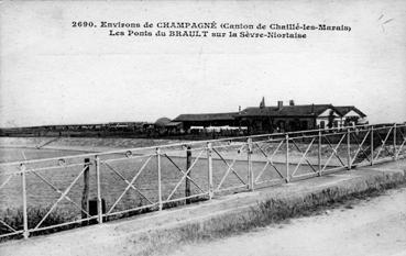 Iconographie - Les ponts du Brault sur la Sèvre Niortaise