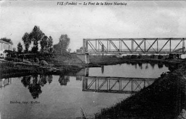 Iconographie - Le pont de la Sèvre Niortaise