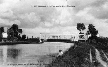 Iconographie - Le pont sur la Sèvre Niortaise