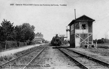 Iconographie - Gare de Velluire