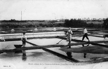 Iconographie - Marais salants de la Charente-Inférieure