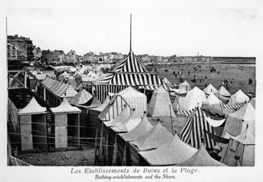 Iconographie - Les établissements de bains et la plage