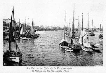 Iconographie - Le port et la cale de la poissonnerie