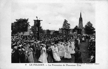 Iconographie - La procession de Plounéour-Trez