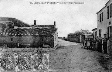 Iconographie - Le Querrey-Pigeon - Rue Principale