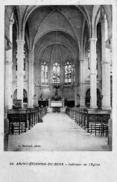 Iconographie - Intérieur de l'église