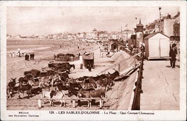Iconographie - La plage - Quai Georges Clemenceau