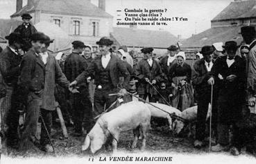 Iconographie - La Vendée maraîchine - Combaïe la gorette
