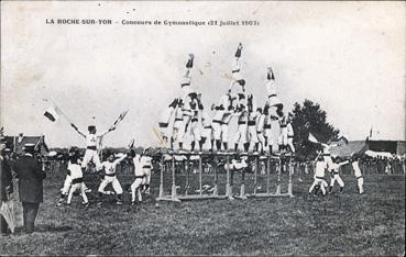 Iconographie - Concours de Gymnastique (21 juillet 1907)