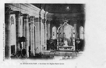 Iconographie - Intérieur de l'église Saint-Louis