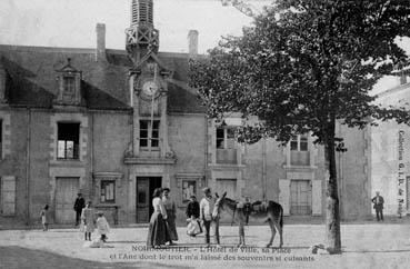 Iconographie - L'hôtel de Ville, sa place et l'âne dont le trot m'a laissé des souvenirs cuisants