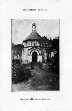 Iconographie - La chapelle de la Salette