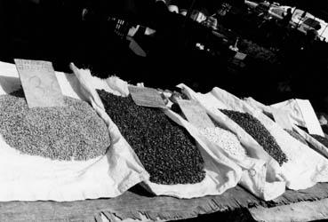 Iconographie - Saint-Paul - marché, la vente des "grains"
