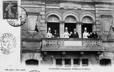 Iconographie - Les Rosières accompagnées de Messieurs les Maires