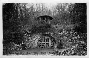 Iconographie - Grotte et scène du parc