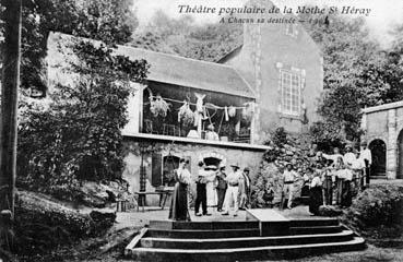 Iconographie - Théâtre populaire de la Mothe-St-Héray - A chacun sa destiné