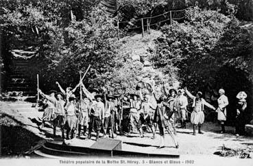 Iconographie - Théâtre populaire de la Mothe-St-Héray - Blancs et Bleus