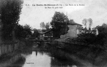 Iconographie - Les bords de la rivière - Le pont du Petit-Four