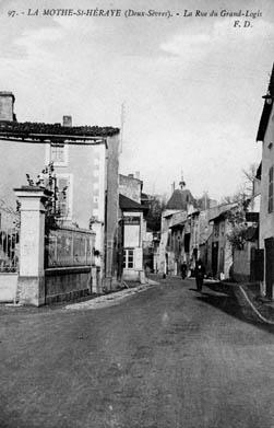 Iconographie - La rue du Grand-Logis