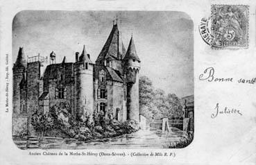 Iconographie - Ancien château de la Mothe-St-Héray